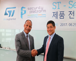 ST와 시큐리티플랫폼, IoT 디바이스의 안전성, 신뢰성, 편리성 위해 보안기술 통합